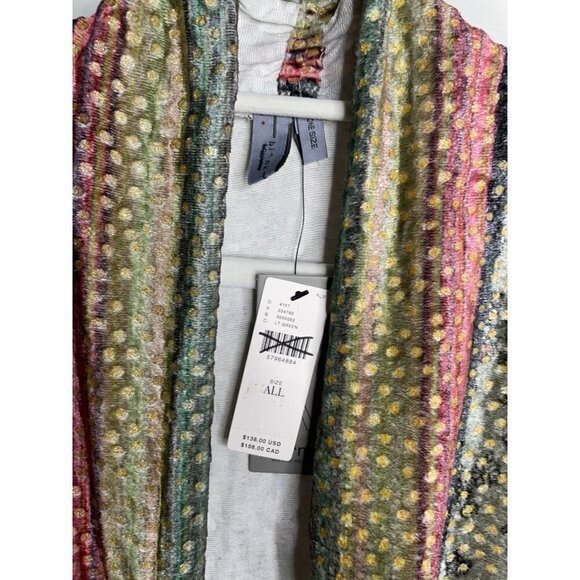 Anthropologie Bl-nk Tinopi Velvet Duster Kimono Robe One Size Lightweight NWT - Picture 7 of 7